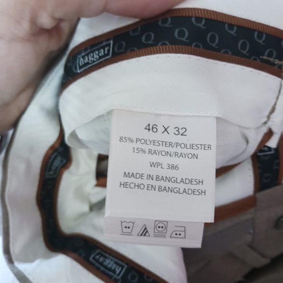 Haggar// Comfort Lux Dress Pants//46× 36 - Picture 3 of 3